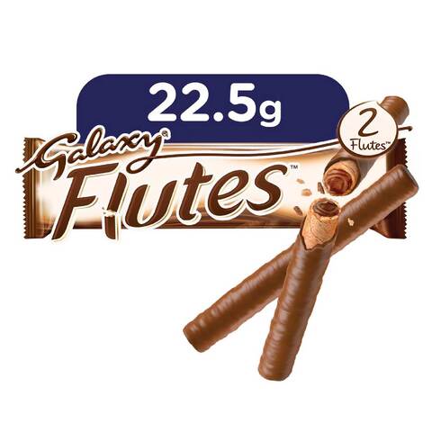 جالكسي فلوتس شوكولاتة - 22.5 جم - 12 قطعة