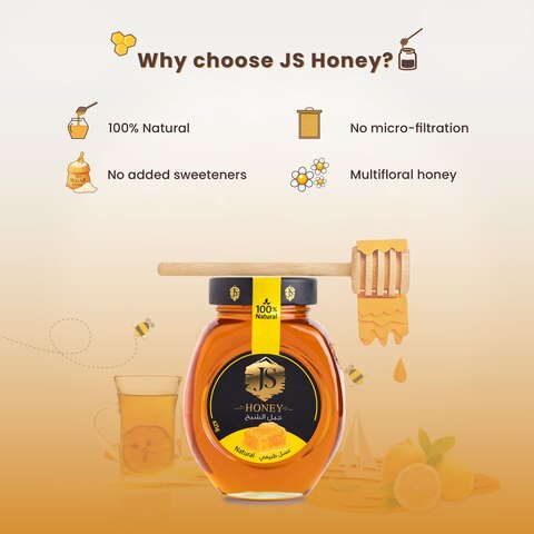 Jabal El Sheikh Natural Honey 425g