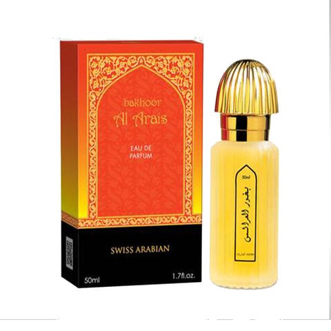 Swiss Arabian Bakhoor Al Arais Eau De Parfum Gold 50ml
