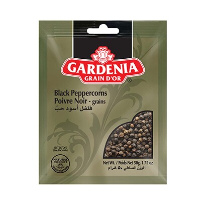 Gardenia Grain DOr Black Peppercorns 50GR