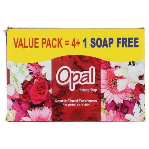 Opal Gentle Floral Freshness Soap 4+1 Pack