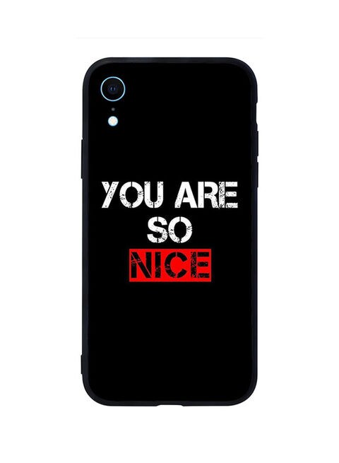 Theodor - Protective Case Cover For Apple iPhone XR You Are So Nice