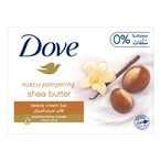 Buy Dove Pampering Moisturising Beauty Cream Soap Bar Shea Butter  Vanilla 160g in UAE