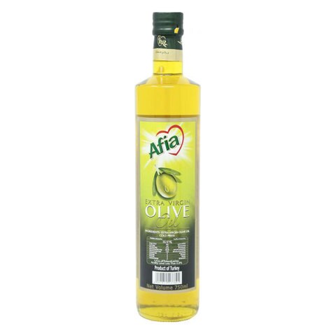 Buy Afia Extra Virgin Olive Oil 750ml Online Shop Food Cupboard On Carrefour Uae