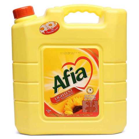 Afia Sunflower Oil 9 Liter