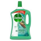 Buy Dettol 3x Power Antibacterial Floor Cleaner Pine 3L in UAE