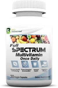 Bio-Protection Full Spectrum Multivitamin - Immune Boost, Energy, Brain Health - 30 Veg Capsule