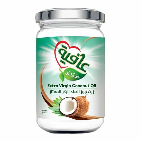 Afia organic extra virgin coconut oil 500 ml
