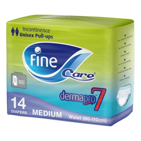 Fine Care Adult Briefs Medium (Waist 75-110Cm) 14 Diapers