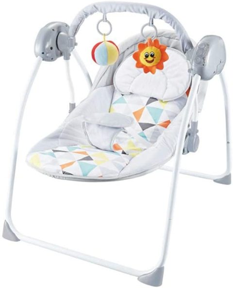 اشتري COOLBABY Baby multi-function baby rocking chair for children to soothe and shake the rocking chair and swing seat toy في الامارات