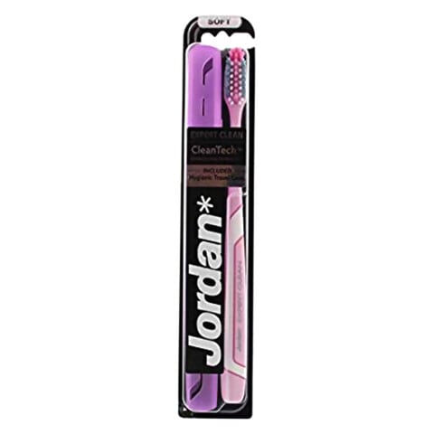 Jordan Expert Clean Soft Toothbrush Black