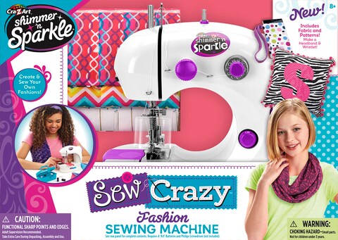 Shimmer N Sparkle - Sew Crazy Sewing Machine