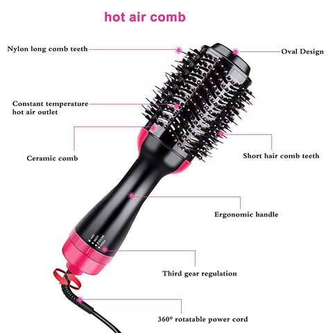 Hair drying roller deals brush