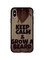 Theodor - Protective Case Cover For Apple iPhone XS Keep Clam &amp; Glow Bread