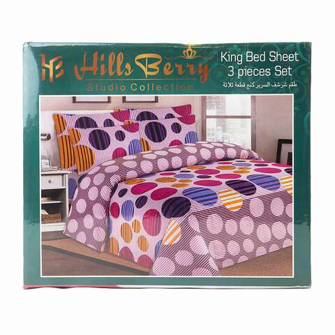 King bed sheet 3 pieces set