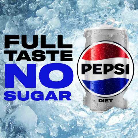 Pepsi Diet Cola Beverage Can 155ml