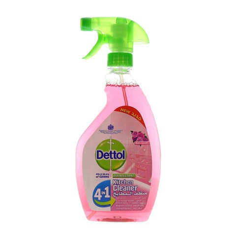 Dettol Disinfectant 4In1 Rose Kitchen Cleaner 500 Ml