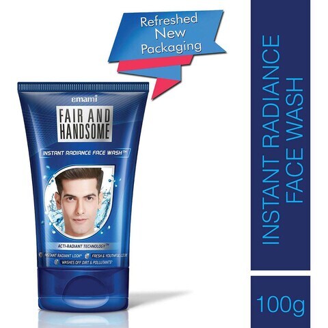 Emami Fair And Handsome Instant Fairness Facewash 100g