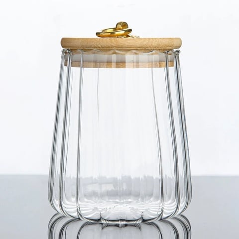 Airtight best sale glass container