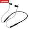 Lenovo-Black HE05 Pro Wireless Headphone BT5.0 Stereo Sound Neckband Headphone 10mm Driver for Android iOS