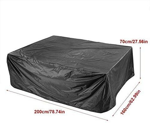 Generic Waterproof Garden Furniture Dust Cover Desk Sofa Lounge Chair Outdoor Protection Protector Covers 200X160X70Cm