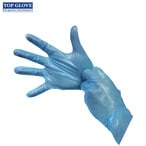 اشتري 100PCS DISPOSABLE VINYL GLOVES POWDER FREE BLUE في الامارات