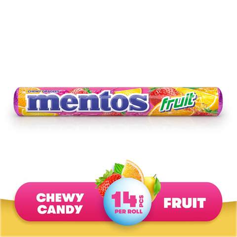 Mentos Fruit Candy 38g