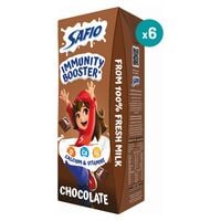 Safio Immunity Booster Chocolate Flavoured Milk 185ml Pack of 6