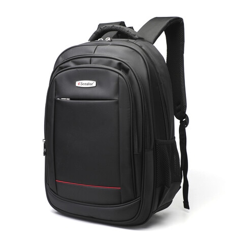 Buy Senator Nylon Light Weight Unisex 19 Inch Backpack with Laptop ...