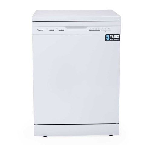 Midea 5 prograams 12 place settings  Dishwasher white WQP125203-W