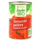 اشتري جاردين بيو ايتيك طماطم مقشرة كاملة عضوية 400غرام في الامارات