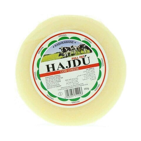 Buy Hajdu Kashkaval Cow Milk Cheese 250g in UAE