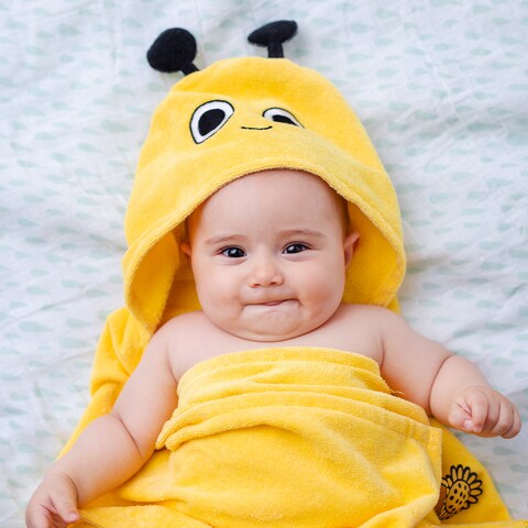 Baby cotton hot sale bath towels