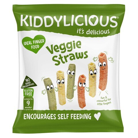 Kiddylicious Veggie Straws Snacks 12g