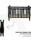 Moon Wooden Foldable Baby Crib, 129X69X96 cm, 0 To 4 Years