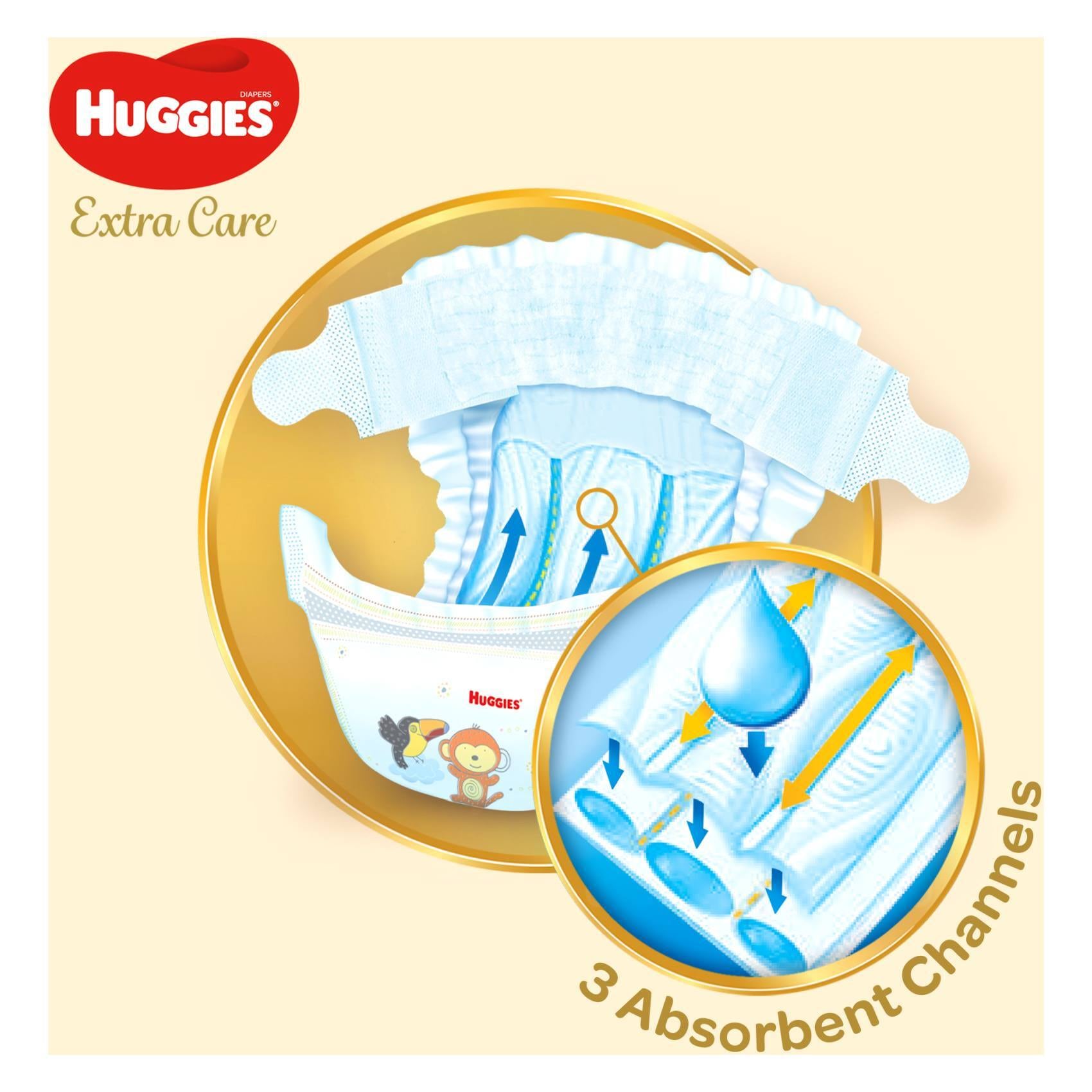 HUGGIES Ultra Comfort Diapers, Size 4+, Jumbo Pack, 10-16 kg, 204 Diapers :  Buy Online at Best Price in KSA - Souq is now : Baby Products