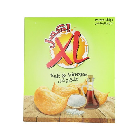 Buy XL Salt  Vinegar Potato Chips 23 g x 14 in Saudi Arabia