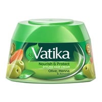 Dabur Vatika Naturals Nourish And Protect Hair Styling Cream Green 140ml