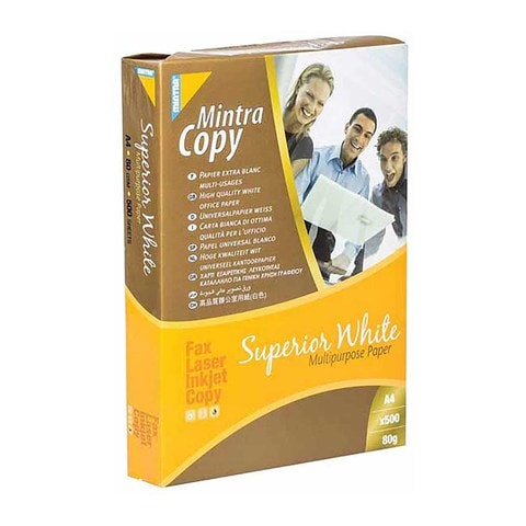 Mintra Superior A4 Multi-Purpose Copy Paper - 500 Sheets - Gold