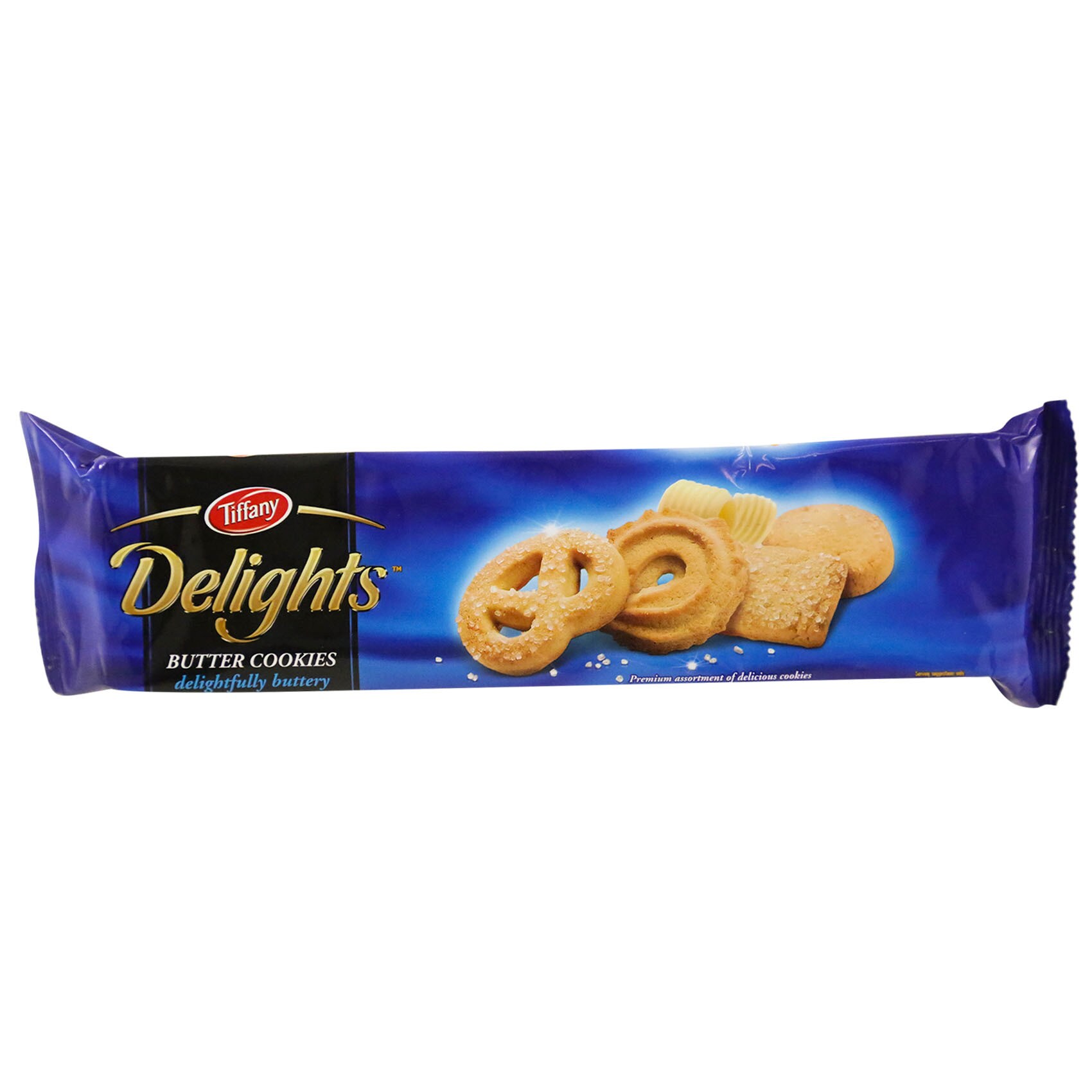 Buy Tiffany Delights Butter Cookies 100g Online Shop Food Cupboard on