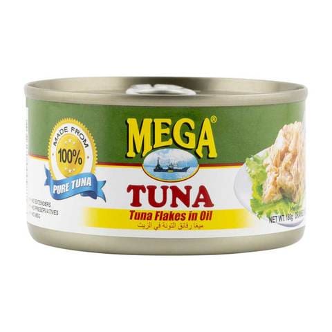 Mega Tuna Flakes In Oil 180g