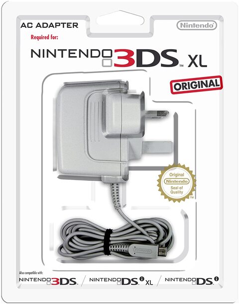 CHARGEUR OFFICIEL NINTENDO 3DS + New 3DS + 2DS + DS - AC Adapter