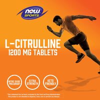 Now Sports Nutrition, L-Citrulline, Extra Strength 1200 Mg, Amino Acid, 120 Tablets (0116)
