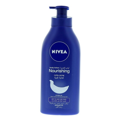 Buy NIVEA Body Lotion Moisturizer for Extra Dry Skin, 48h Moisture Care, Nourishing Almond Oil  Vitamin E, 625ml in Saudi Arabia