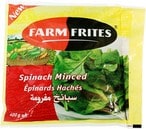 Buy Farm Frites Frozen Minced Spinach 400 gr in Kuwait