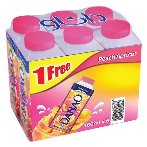 Danao Peach And Apricot 180ml &times;5 +1 Free
