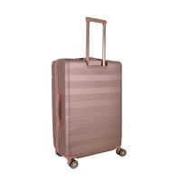 Senator Hard Case Trolley Luggage Set of 3 For Unisex ABS Lightweight 4 Double Wheeled Suitcase With Built In TSA Type Lock A5125 Rose Gold