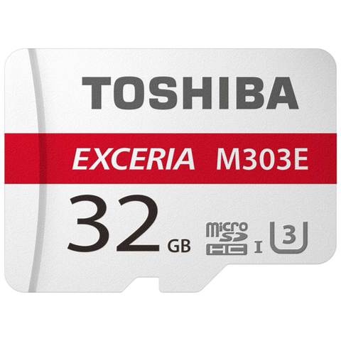 Toshiba Micro SDHC 32GB Exceria M303E V30 Class10