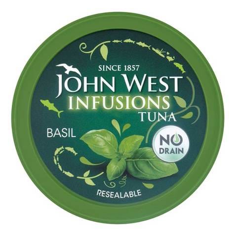 John West Tuna Infusions With Basil 80g