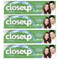 Closeup Antibacterial Toothpaste Menthol Fresh 75ml Pack of 4